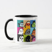 Creepy Eggs-serie - Halloween | Jouw namen toevoeg Mok (Links)