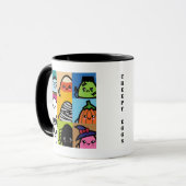 Creepy Eggs-serie - Halloween | Jouw namen toevoeg Mok (Voorkant links)