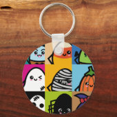 Creepy Eggs-serie - Halloween Sleutelhanger (Voorkant)