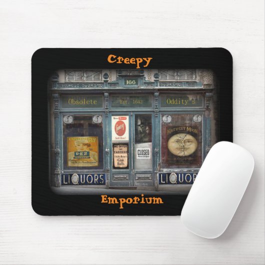 Creepy Emporium Mousepad Muismat (Met muis)