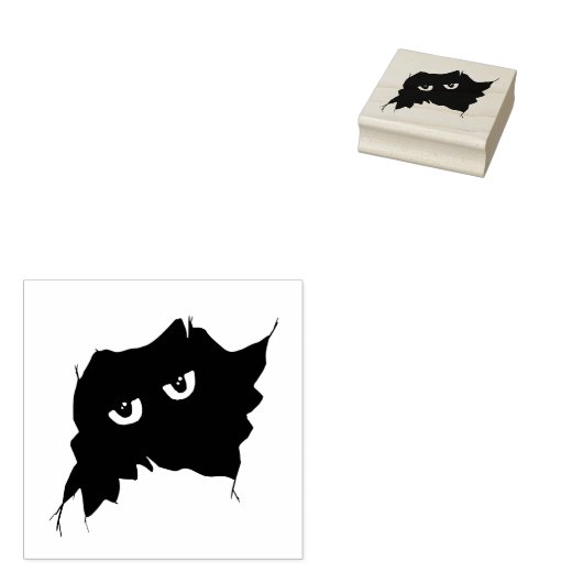 Creepy Eyes KiniArt Rubber Stamp Rubberstempel (Gestempeld)