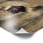 Creepy Eyes V02 Foto Afdruk (Hoek)