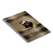 Creepy Eyes V02 Notitieboek (Rechterzijde)