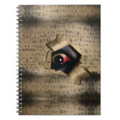 Creepy Eyes V02 Notitieboek (Voorkant)