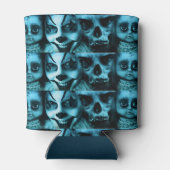 Creepy Faces Blikjeskoeler (Achterkant)