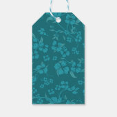 Creepy Flowers Patroon 2 Cadeaulabel (Achterkant)