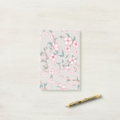 Creepy Flowers Patroon 6 Post-it® Notes (Op bureau)