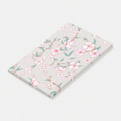Creepy Flowers Patroon 6 Post-it® Notes (Schuin)