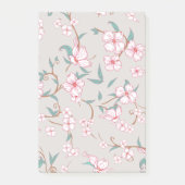 Creepy Flowers Patroon 6 Post-it® Notes (Voorkant)