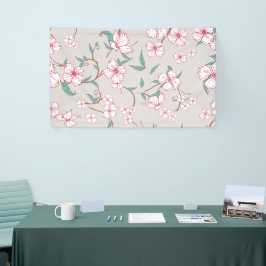 Creepy Flowers Patroon 6 Spandoek (Beurs)