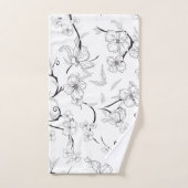 Creepy Flowers Patroon 7 Bad Handdoek (Handdoek)