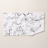 Creepy Flowers Patroon 7 Bad Handdoek (Handdoek)