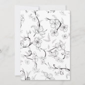 Creepy Flowers Patroon 7 Bedankkaart (Voorkant)