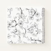 Creepy Flowers Patroon 7 Notitieboek (Achterkant)