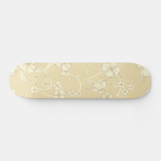 Creepy Flowers Patroon 8 Persoonlijk Skateboard (Horizontaal)