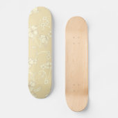 Creepy Flowers Patroon 8 Persoonlijk Skateboard (Voorkant)