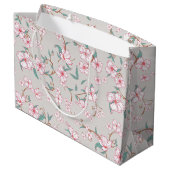 Creepy Flowers Patroon Groot Cadeauzakje (Achterkant Gekanteld)