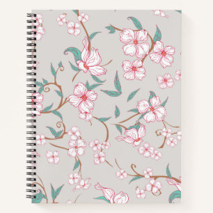 Creepy Flowers Patroon Notitieboek