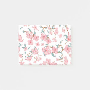 Creepy Flowers Patroon Post-it® Notes