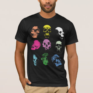 Creepy Fluo Skulls T-shirt