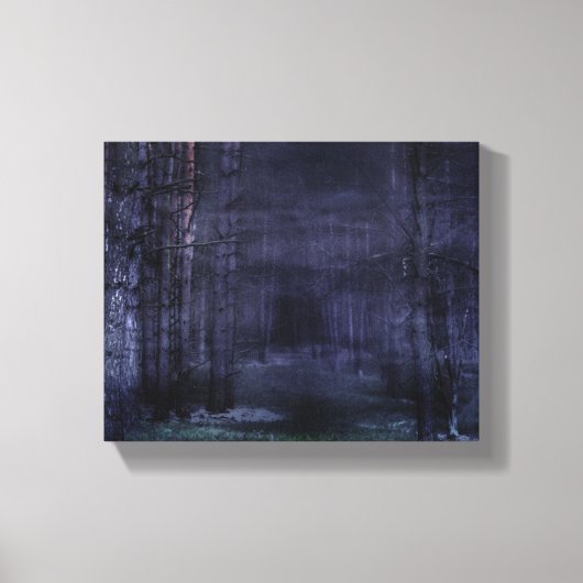 Creepy Forest Canvas Afdruk (Voorkant)