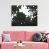 Creepy Forest Canvas Print (Insitu (Woonkamer))