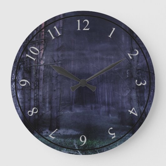 Creepy Forest Grote Klok (Voorkant)