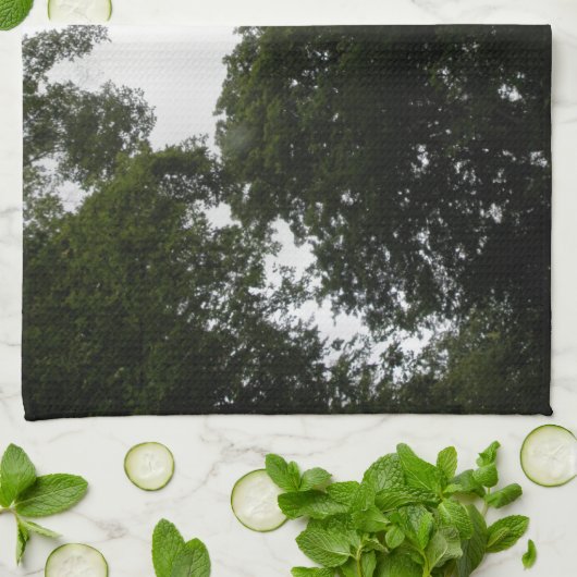 Creepy Forest Kitchen Towel Theedoek (Gevouwen)