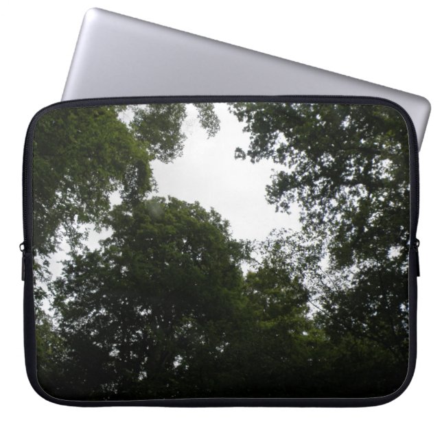 Creepy Forest Laptop Bag Sleeve (Voorkant)