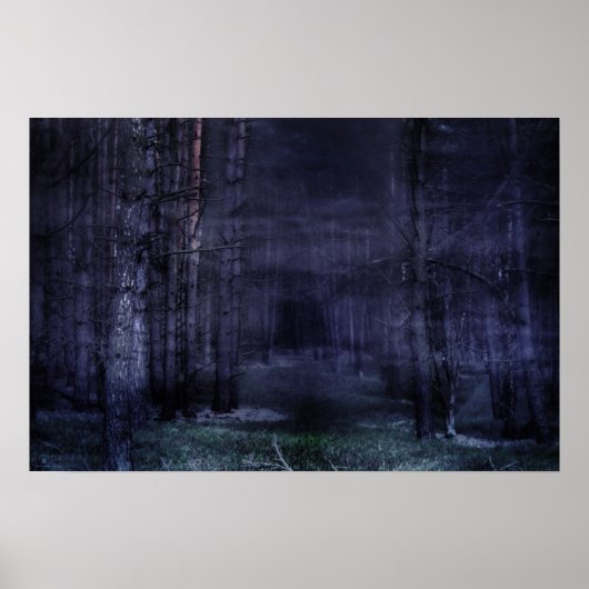 Creepy Forest Poster (Voorkant)