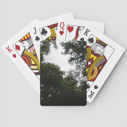 Creepy Forest-speelkaarten Pokerkaarten (Achterkant)