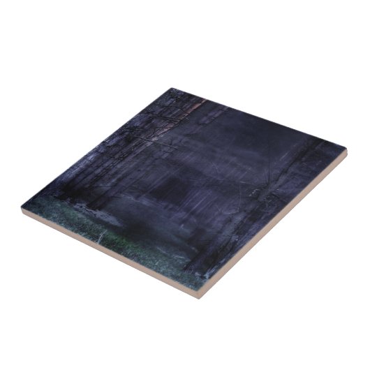 Creepy Forest Tegeltje (Zijkant)