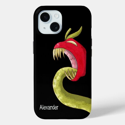 Creepy Fruit Red Monster Case-Mate iPhone Case (Achterkant)