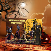 Creepy Fun Halloween Uitnodiging