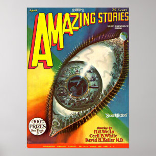  Creepy Future Science Fiction Poster