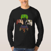 Creepy Gaming Controller Video Games Halloween Gam T-shirt (Voorkant)