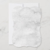 Creepy Ghost Cobweb Pumpkin Halloween Party Kaart (Achterkant)