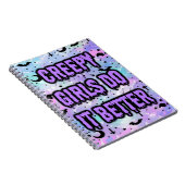Creepy Girls Notitieboek (Rechterzijde)