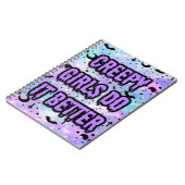 Creepy Girls Notitieboek (Linkerzijde)