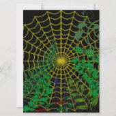 Creepy Gory Green Foliage Dark Night Halloween Fun (Achterkant)