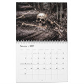 Creepy Gothic Afbeeldingen 2025 Kalender (Feb 2027)