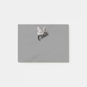 Creepy Gothic Bee Skull Wings Insect Post-it® Notes (Voorkant)