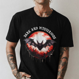 Creepy Gothic Dark & Mysterious Unisex Halloween T-shirt