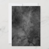 Creepy Gothic Doll Spooky AF Halloween Party Kaart (Achterkant)