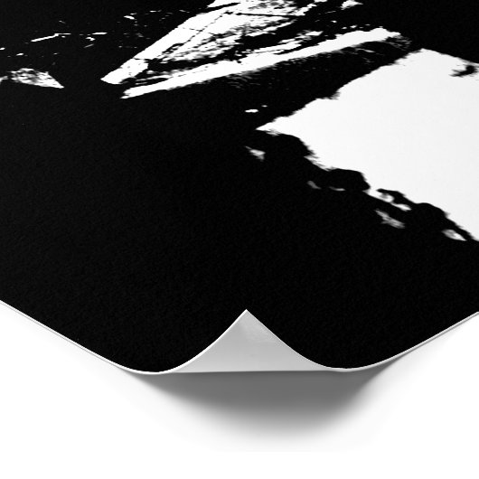 Creepy Gothic Graveyard Poster (Hoek)