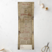 Creepy Gothic Nun QR Code Volwassen Halloween Drieluik Uitnodiging (Binnen)