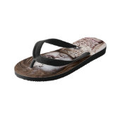 Creepy Gothic Porcelain Doll Victoriaans Gothic Kinder Teenslippers (Schuin)