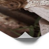 Creepy Gothic Porcelain Doll Victoriaans Gothic Poster (Hoek)