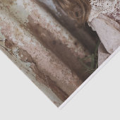 Creepy Gothic Porcelain Doll Victoriaans Gothic Tissuepapier (Detail)