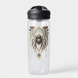 Creepy Gothic Spider voor Spiderweb Waterfles